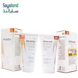کرم ضد آفتاب مینرال ژیل بوته رنگی مناسب پوست های خشک SPF50