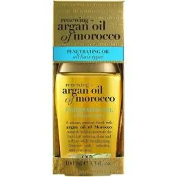 روغن مو آرگان او جی ایکس مناسب انواع مو   OGX Renewing Argan Oil of Morocco All Hair Types 100ml