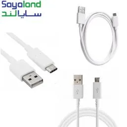 کابل شارژ، انتقال اطلاعات و تبدیل USB به microUSB طول 1 متر