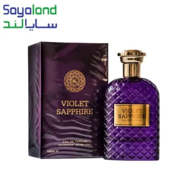 ادکلن زنانه ویکتوریوس ویولت سفیر violet sapphire