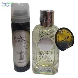 ادکلن مردانه عربی درهم حجم 100 میلی لیتر