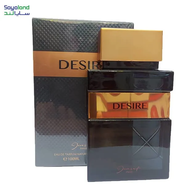 ادکلن مردانه ژک ساف مدل DESIRE حجم 100 میلی لیتر