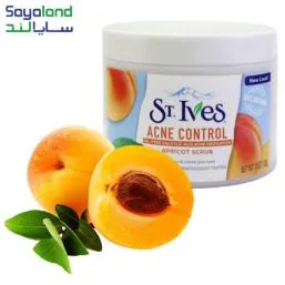 اسکراب صورت کاسه ای زرد آلو سینت ایوز مدلAcne Controlحجم 283گرم