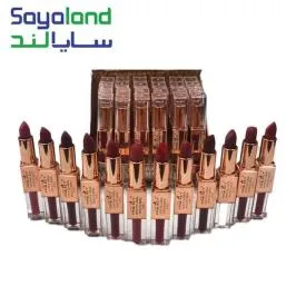 رژلب دوطرفه با کیفیت  PINK KEY  بسته 24 عددی