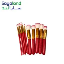 ست براش ارایشی 10 عددی