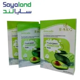 ماسک صورت  ورقه ای راکو (Rako) بسته 10 عددی