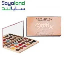 پالت سایه 18 رنگ رولوشن مدل Sophx