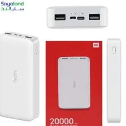 پاوربانک شیائومی مدل Redmi PB200LZM ظرفیت 20000 گلوبال به همراه کابل