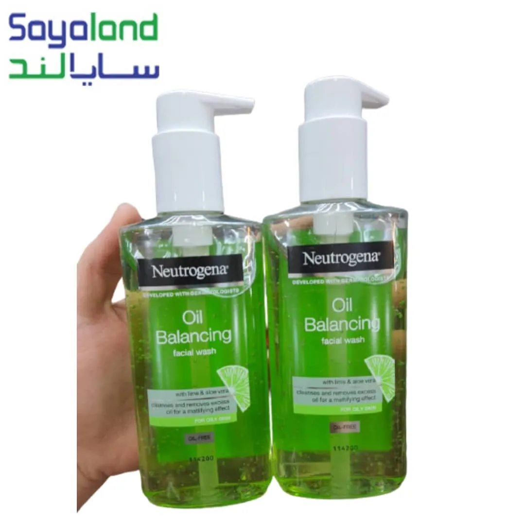 ژل شستشوی صورت نوتروژینا مدل oil balancing