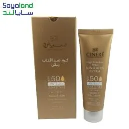 کرم ضد افتاب سینره حجم 50 میلی لیتر