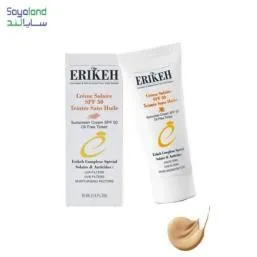 کرم ضدآفتاب اریکه مدل 50 OIL FREE tinted SPF حجم ۵۰ میلی لیتر