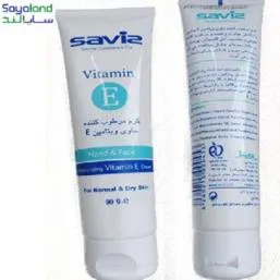 کرم مرطوب کننده ساویز مدل Vitamin E مقدار 90  میلیگرم
