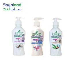 کرم مرطوب کننده پمپی SPND با رایحه های متفاوت