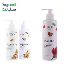 کرم پمپی مرطوب کننده دست و صورت بیول حاوی روغن آرگان حجم 250 میل
