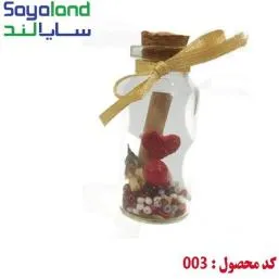 گیفت شیشه ای پاپیون